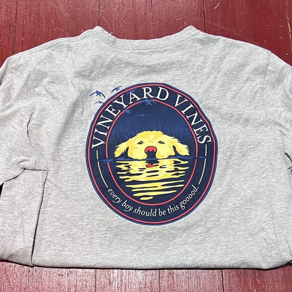 Boys Vineyard Vines Long Sleeve Tshirt